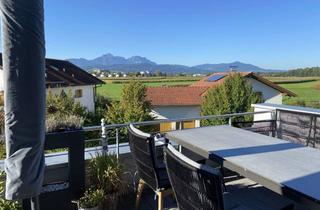 Penthouse mieten in 83395 Freilassing, Traumhafte Penthouse 4-Zimmer Whg in Freilassing-Salzburghofen mit XXL Terrasse samt Bergblick